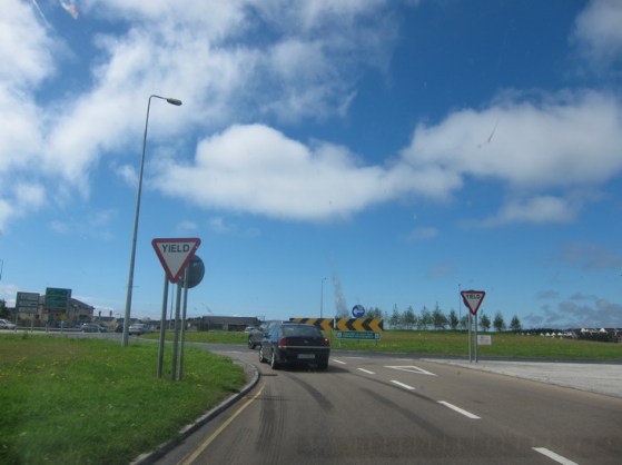 The Round About - Ireland's traffic light.