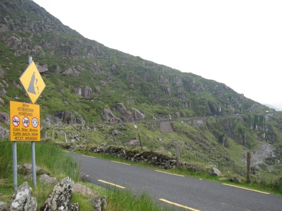 Connor's Pass on the Dingle Peninsula