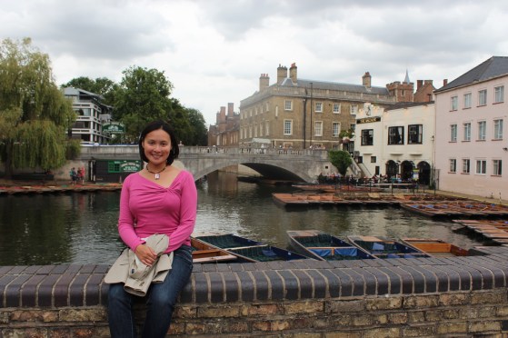 We had drinks at the Anchor in the back.