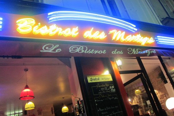 Bistrot des Martyrs