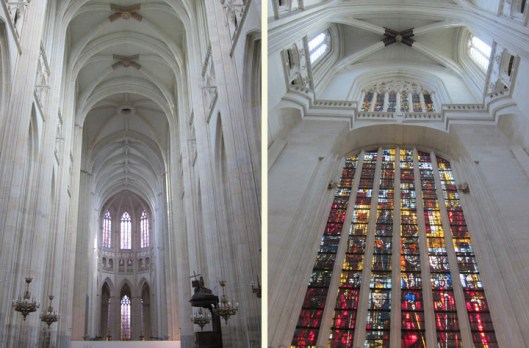 Inside the Cathédrale