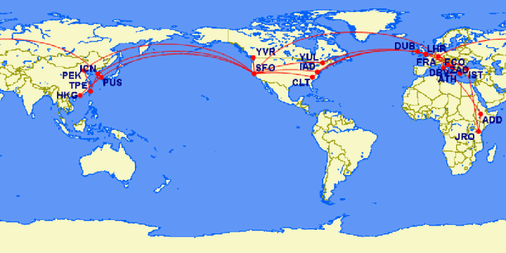 2014 international trips